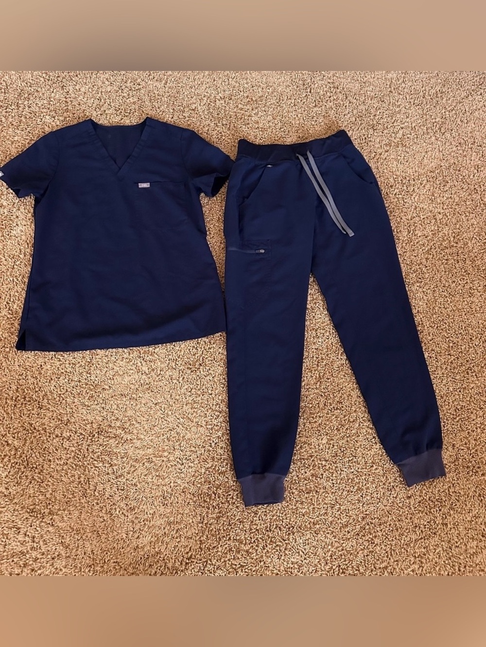 Figs Navy Scrub Set XST